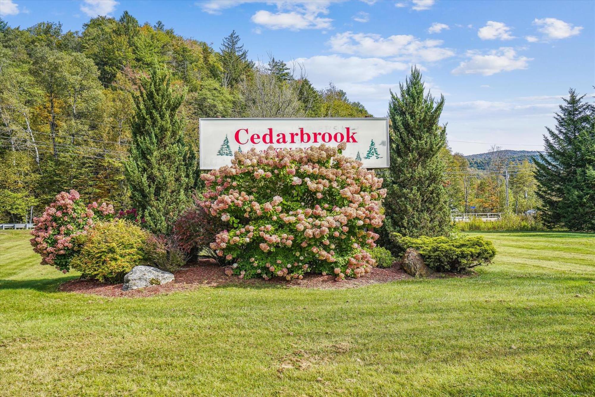 Cedarbrook Queen Studio 110 Killington Eksteriør bilde